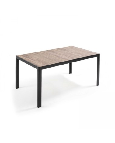 Table de jardin en aluminium et céramique