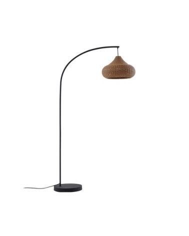 Luminaire de terrasse en bois marron