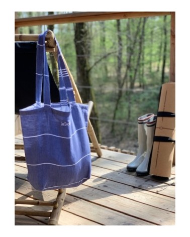 Sac de plage BIO Navy 45 x 38 cm