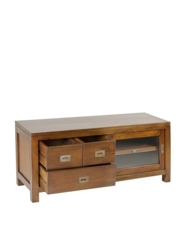 Meuble tv en bois marron