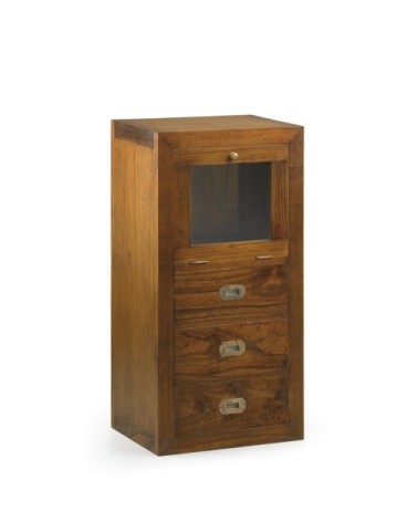 Meuble auxiliare en bois marron