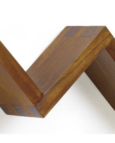 Étagère escalier en bois marron