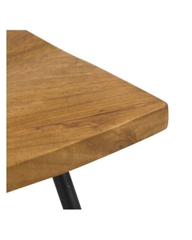 Tabouret en bois (lot de 2)