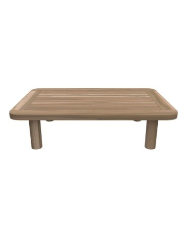 Table basse de jardin en teck