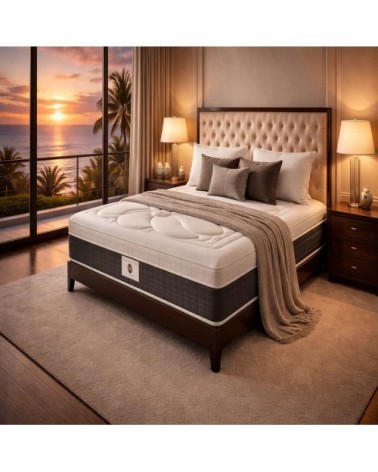 Matelas à ressorts ensachés 180x200 cmx30 cm