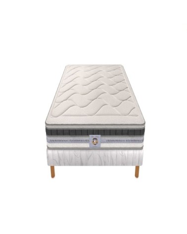 Ensemble matelas et sommier 140x190 cmx22 cm