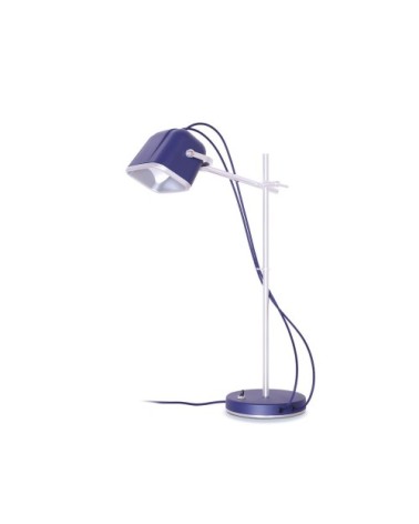 Lampe à poser en aluminium violet H60cm