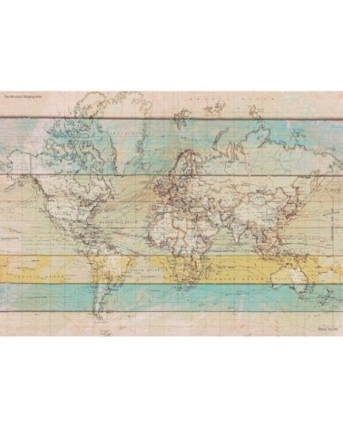 Poster en papier multicolore 70x50 cm