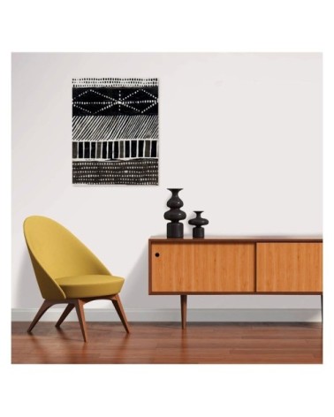 Poster en papier noir et blanc 40x50 cm