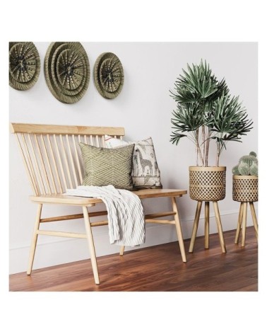 Décoration murale en matière naturelle (lot de 3)