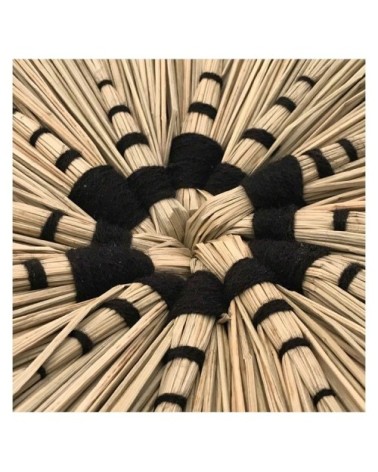 Décoration murale en matière naturelle (lot de 3)