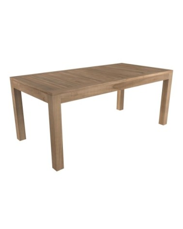 Table de jardin extensible 180/240cm en teck
