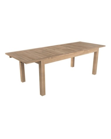 Table de jardin extensible 180/240cm en teck