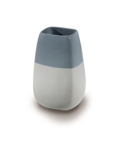 Vase en gres gris 30 cm