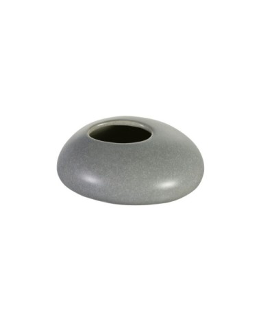 Vase en porcelaine gris 11,5 cm