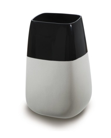 Vase en gres noir 40 cm