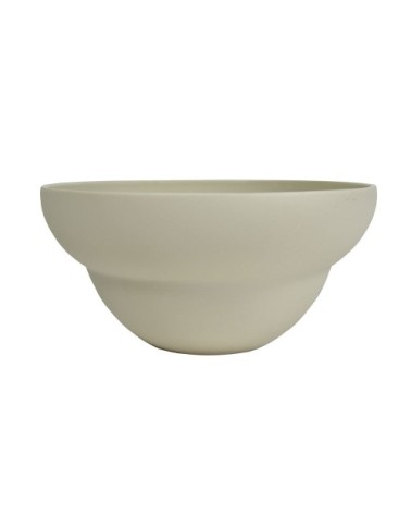 Coupelle en porcelaine beige 14 cm - Lot de 6