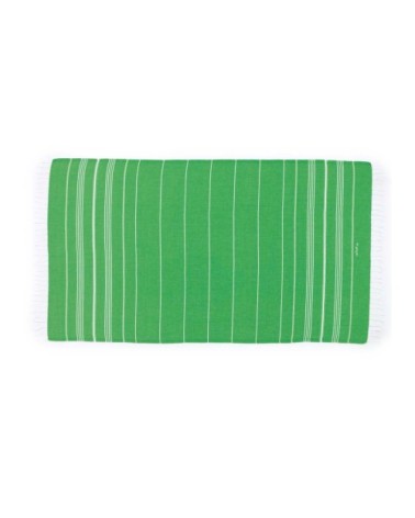 Fouta en coton peigné Menthe 50 x 100 cm