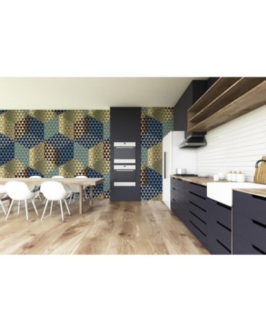 Papier peint panoramique en papier multicolore 480x270