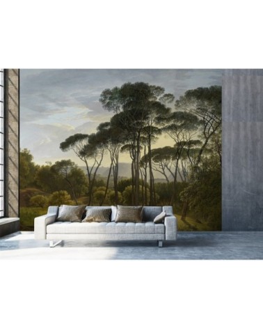 Papier peint panoramique en papier multicolore 336x270