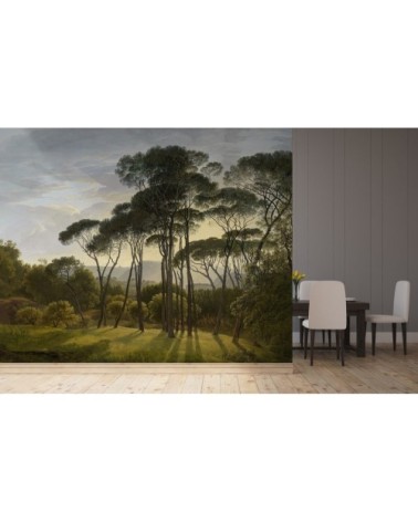 Papier peint panoramique en papier multicolore 336x270