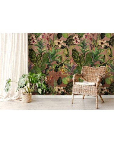 Papier peint panoramique en papier multicolore 288x280