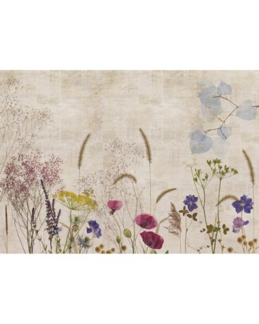 Papier peint panoramique en papier beige 384x270