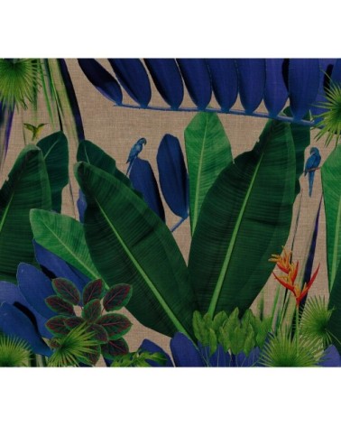 Papier peint panoramique en papier vert foncé 288x260