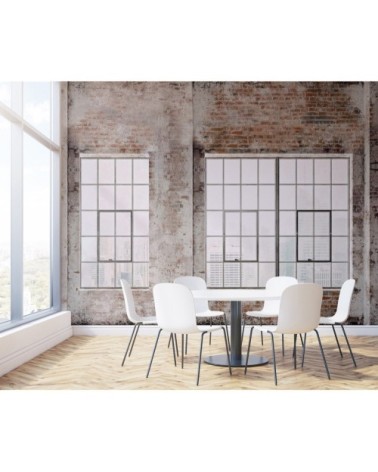 Papier peint panoramique en papier multicolore 334x300