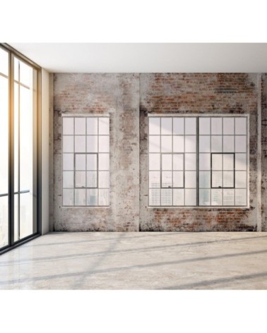 Papier peint panoramique en papier multicolore 334x300