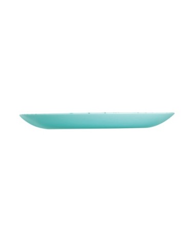 Assiette dessert turquoise D19cm