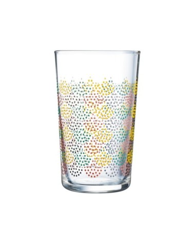 Verre jaune 30cl - Lot de 3