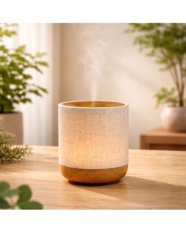 Diffuseur d'huiles essentielles ultrasonique en tissu Alesia