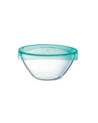 Saladier avec couverture lagoon D17cm