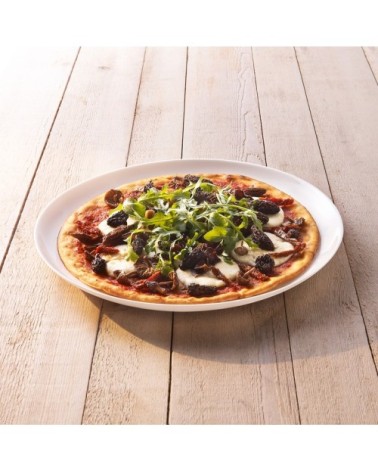 Assiette à pizza blanche D32cm