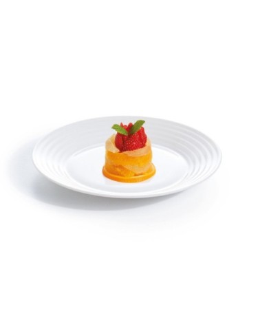 Assiette à dessert blanche D19cm