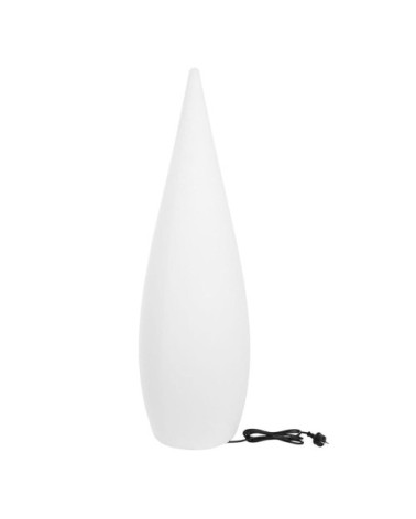 Lampadaire secteur polyéthylène blanc h120cm