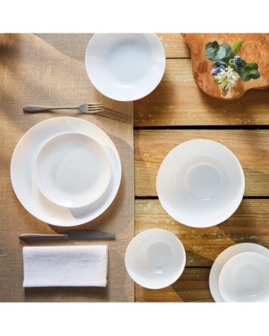 Assiette à dessert blanche D19cm