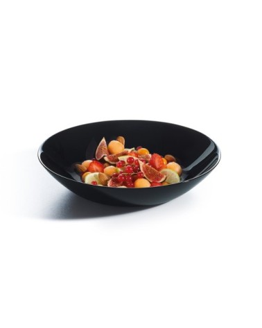 Assiette calotte noire D20cm