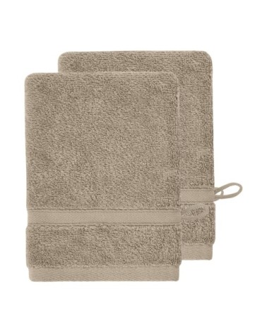 2 gants en coton bio Corde 16x22 cm