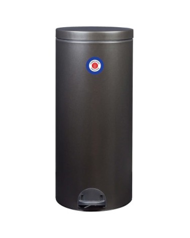 Poubelle de cuisine à pédale 30l fabriqué en france