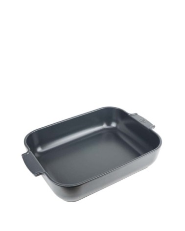 Plat four céramique rectangle ardoise 40cm