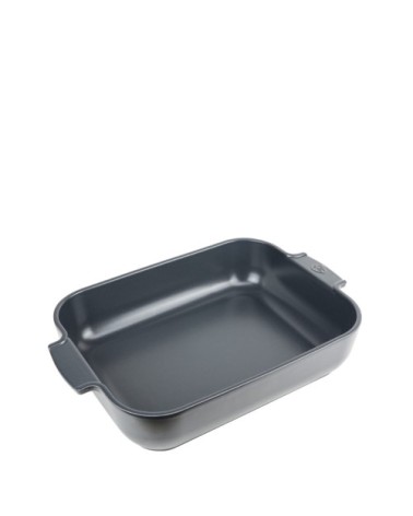 Plat four céramique rectangle ardoise 40cm