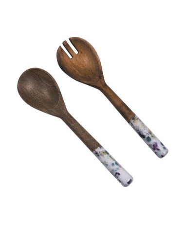 Couvert à salade garden en manguier 28 cm multicolore en bois de