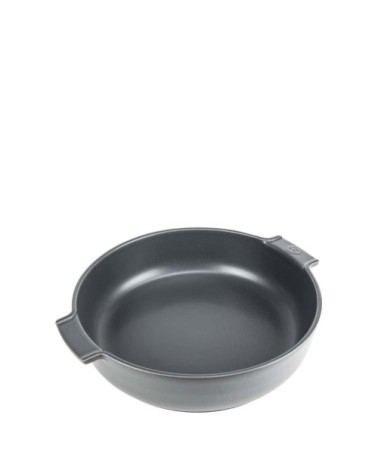 Plat à four rond en céramique ardoise D34cm