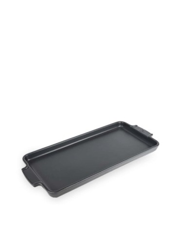 Plaque apéritifs et mignardises en céramique ardoise 40cm