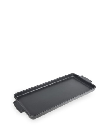 Plaque apéritifs et mignardises en céramique ardoise 40cm