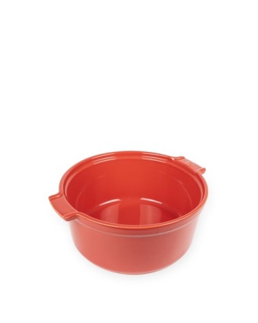 Moule à soufflé en céramique rouge D22cm