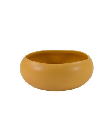 Coupelle en grès de table caramel 12 cm - Lot de 6