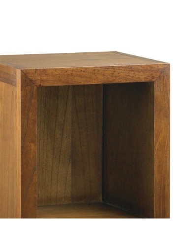 Étagère en bois marron